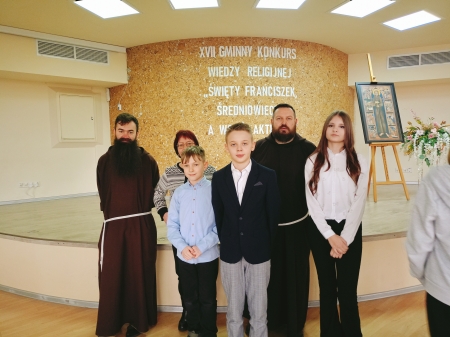 Konkurs religijny – drużyna naszej szkoły z II miejscem na XVII Gminnym Konkursie Religijn